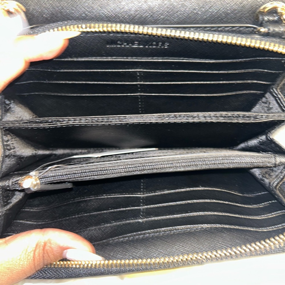 Michael Kors Tina Clutch Wallet Crossbody - Picture 3 of 16